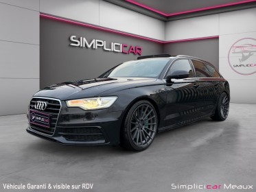 Audi a6 avant v6 3.0 bitdi dpf 313 quattro s line tiptronic 8 a occasion simplicicar meaux simplicicar simplicibike france