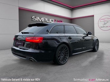 Audi a6 avant v6 3.0 bitdi dpf 313 quattro s line tiptronic 8 a occasion simplicicar meaux simplicicar simplicibike france