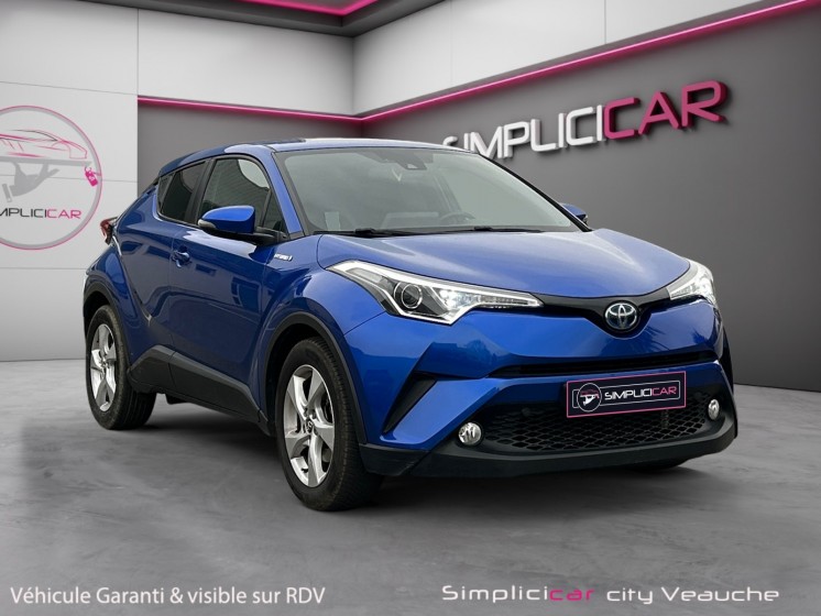 Toyota c-hr hybride pro rc18 122 distinctive carplay / caméra / radar av - arr occasion simplicicar veauche simplicicar...