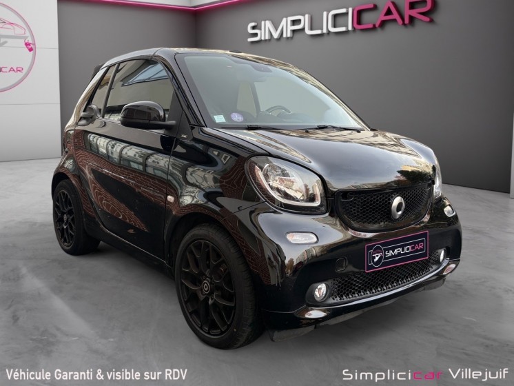 Smart fortwo coupe 0.9 90 ch ss ba6 prime, full option, apple carplay, proprio depuis 8ans, garrantie 12 mois. occasion...