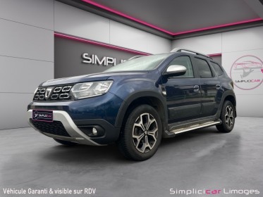 Dacia duster dci 110 4x4 prestige occasion simplicicar limoges  simplicicar simplicibike france