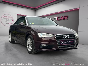 Audi a3 cabriolet 2.0 tdi 150 ch s tronic 6 ambition luxe - caméra de recul/sièges chauffants - garantie 12 mois occasion...