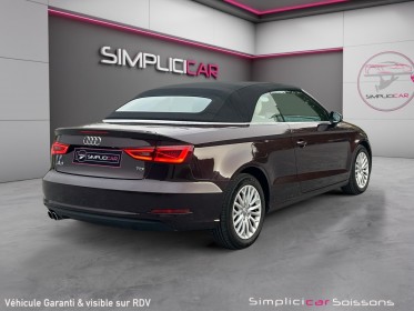 Audi a3 cabriolet 2.0 tdi 150 ch s tronic 6 ambition luxe - caméra de recul/sièges chauffants - garantie 12 mois occasion...