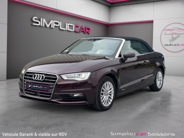 Audi a3 cabriolet 2.0 tdi 150 ch s tronic 6 ambition luxe - caméra de recul/sièges chauffants - garantie 12 mois occasion...
