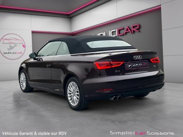 Audi a3 cabriolet 2.0 tdi 150 ch s tronic 6 ambition luxe - caméra de recul/sièges chauffants - garantie 12 mois occasion...