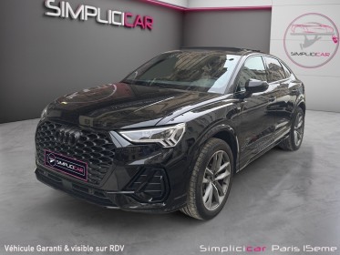 Audi q3 sportback 45 tfsie  245 ch s tronic 6 s line occasion paris 15ème (75) simplicicar simplicibike france