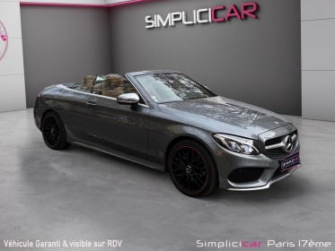 Mercedes classe c cabriolet 180 / kit c43 amg / carplay / camera de recul occasion paris 17ème (75)(porte maillot)...