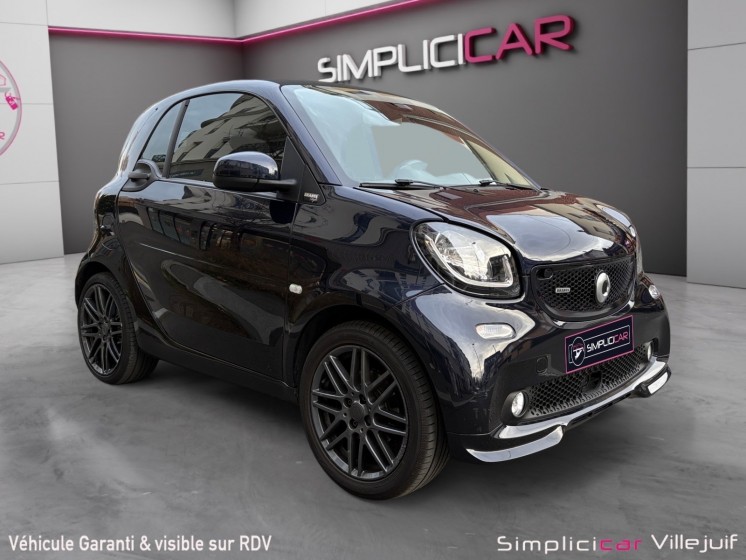 Smart fortwo coupe 0.9 90 ch ss ba6 brabus style, siège chauffant, caméra ar, sound jbl, garantie 12 mois. occasion...