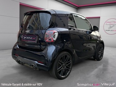 Smart fortwo coupe 0.9 90 ch ss ba6 brabus style, siège chauffant, caméra ar, sound jbl, garantie 12 mois. occasion...