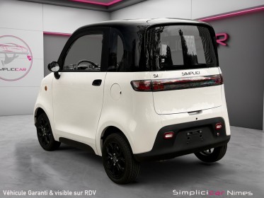 Simplici s1 sans permis 100% electrique - caméra recul - garantie 24 mois occasion simplicicar nimes - rb auto simplicicar...