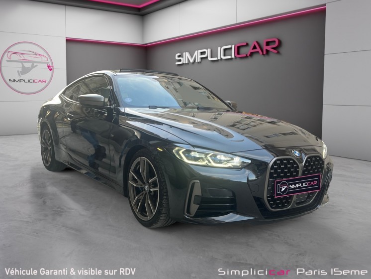 Bmw serie 4 coupe g22 m440i xdrive 374 ch bva8 m.performance occasion paris 15ème (75) simplicicar simplicibike france
