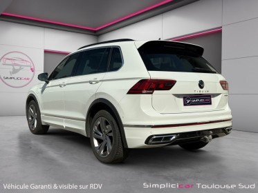 Volkswagen tiguan ehybrid 245ch dsg6 r-line exclusive attelage toit ouvrant garantie 12 mois occasion simplicicar toulouse...