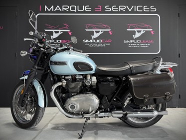 Triumph bonneville t120 garantie 12 mois. occasion simplicicar magny-en-vexin simplicicar simplicibike france
