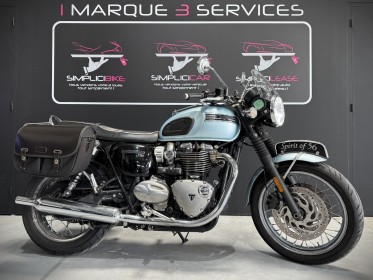 Triumph bonneville t120 garantie 12 mois. occasion simplicicar magny-en-vexin simplicicar simplicibike france