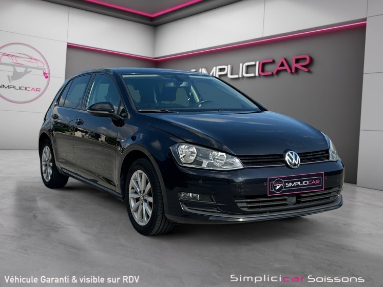 Volkswagen golf 1.6 tdi 110 bluemotion technology fap lounge - caméra de recul/radar av ar/acc - garantie 12 mois occasion...