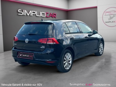 Volkswagen golf 1.6 tdi 110 bluemotion technology fap lounge - caméra de recul/radar av ar/acc - garantie 12 mois occasion...