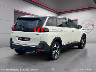 Peugeot 5008 bluehdi 180 eat8 gt line 7 pl / attelage / carplay / caméra occasion simplicicar veauche simplicicar...
