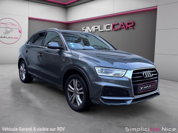 Audi q3 q3 1.4 tfsi cod 150 ch s tronic 6 s line. occasion  simplicicar nice - pfvauto simplicicar simplicibike france