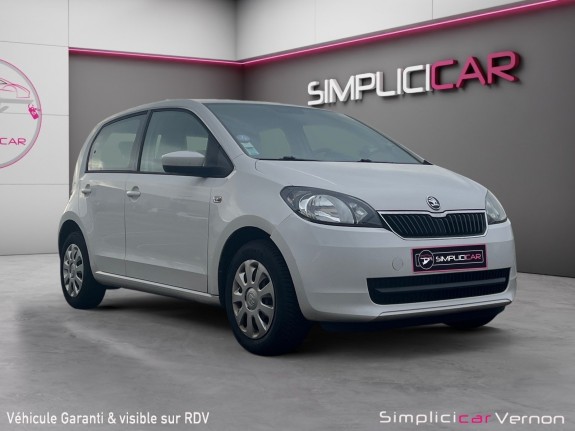 Skoda citigo 1.0 12v mpi 60 ch active  révision pour la vente  garantie 12 mois occasion simplicicar vernon simplicicar...