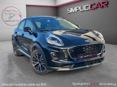 Ford puma 1.0 ecoboost hybrid 125ch titanium ss, 1ere main, pack hiver, pack confort, garantie 12 mois occasion simplicicar...