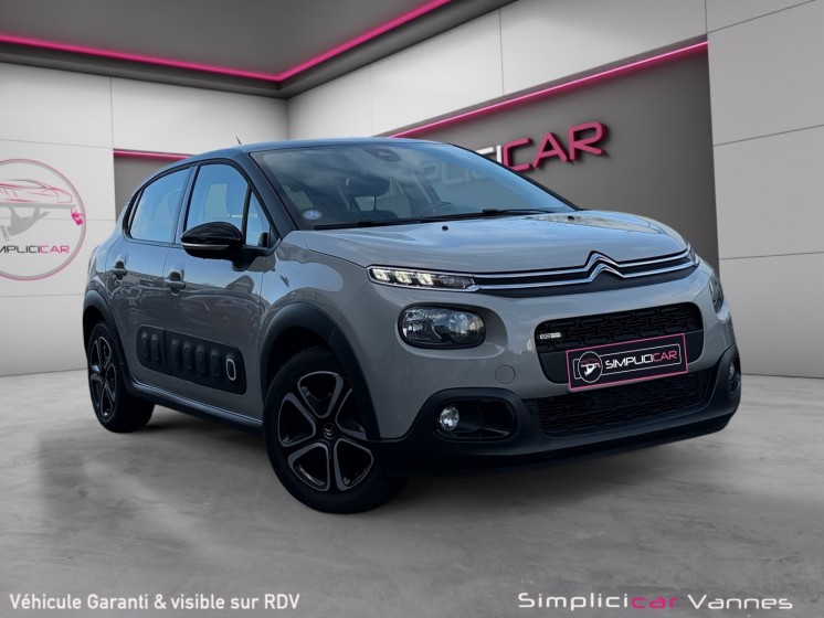 Citroen c3 c3 puretech 82 feel, apple carplay, distribution neuve, garantie 12 mois occasion scl 56 - simplicicar vannes...