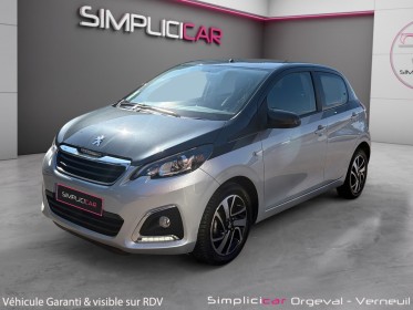 Peugeot 108 82ch bvm5 allure/ caméra de recul/ clim occasion simplicicar orgeval  simplicicar simplicibike france
