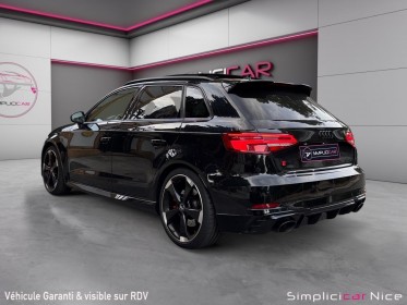 Audi rs3 sportback pack rs   toit ouvrant / camera / bo ... occasion  simplicicar nice - pfvauto simplicicar simplicibike...