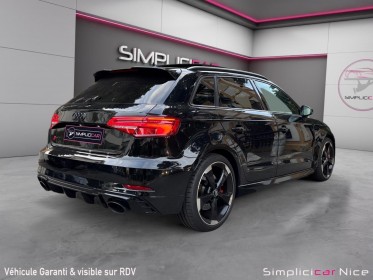 Audi rs3 sportback pack rs   toit ouvrant / camera / bo ... occasion  simplicicar nice - pfvauto simplicicar simplicibike...