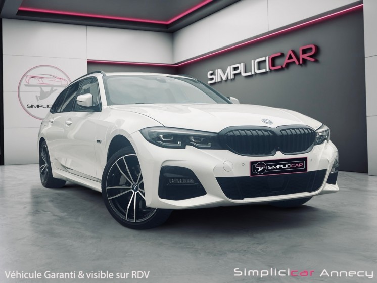 Bmw serie 3 touring g21 330e xdrive 292ch bva8 m sport/garantie 12 mois/contrat entretien 2028/origine france/suivi...