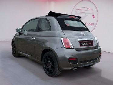 Fiat 500c s 1.2 75ch / cabriolet--- occasion simplicicar orgeval  simplicicar simplicibike france