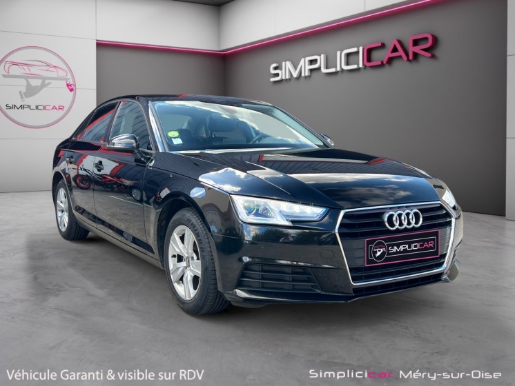 Audi a4 30 tdi 122 s tronic 7 design camera de recul garantie 12 mois occasion simplicicar mery-sur-oise simplicicar...