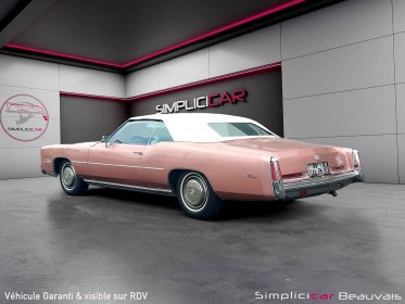 Cadillac eldorado occasion parc voitures beauvais simplicicar simplicibike france