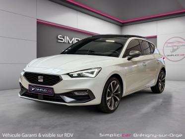 Seat leon fr e-hybrid 204 ch dsg6 - toit ouvrant - carplay - caméra de recul - garantie 12 mois occasion simplicicar...