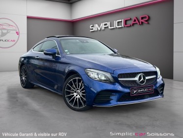Mercedes classe c coupe 300 d 9g-tronic 4matic amg line - suivi mercedes/to/burmester/sièges eléc chauff/led multicouleur...