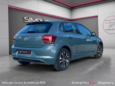 Volkswagen polo 1.0 tsi 95 ss bvm5 iq.drive carplay radar de recule régulateur de vitesse occasion simplicicar poitiers...