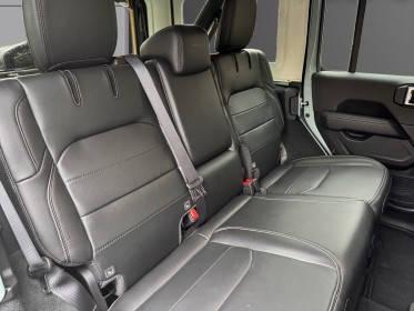 Jeep wrangler unlimited 4xe 2.0 l t 380 ch phev 4x4 bva8 overland  toit ouvrant en totalite  applecarplay  garantie 12 mois...