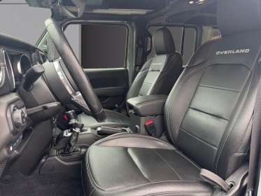 Jeep wrangler unlimited 4xe 2.0 l t 380 ch phev 4x4 bva8 overland  toit ouvrant en totalite  applecarplay  garantie 12 mois...