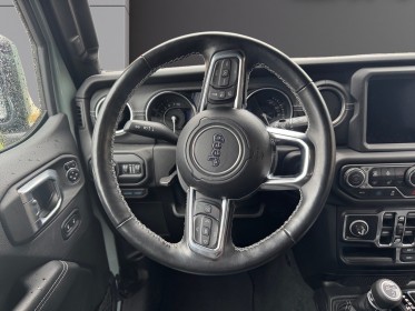 Jeep wrangler unlimited 4xe 2.0 l t 380 ch phev 4x4 bva8 overland  toit ouvrant en totalite  applecarplay  garantie 12 mois...