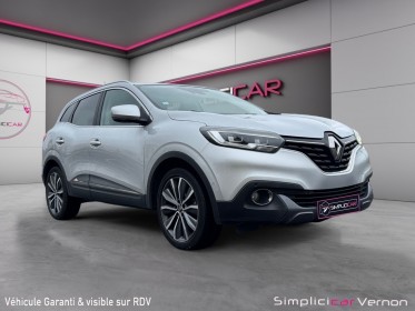 Renault kadjar 1.6  dci  intens  crochet d‘attelage  caméra de recul  garantie 12 mois occasion simplicicar vernon...