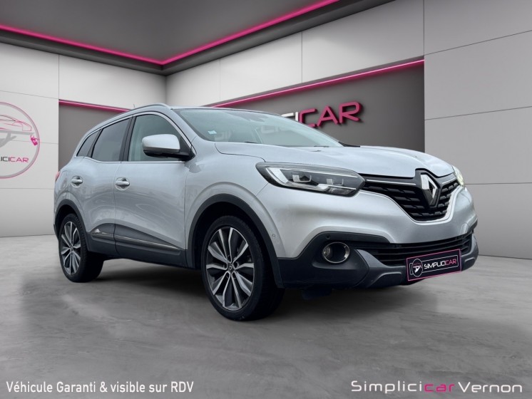 Renault kadjar 1.6  dci  intens  crochet d‘attelage  caméra de recul  garantie 12 mois occasion simplicicar vernon...