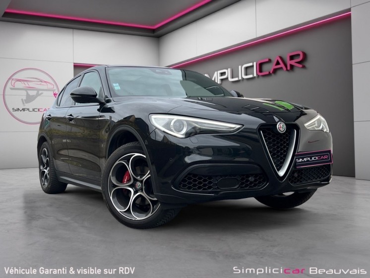 Alfa romeo stelvio my19 2.0t 280 ch q4 turismo at8 sièges et volant chauffant  harman kardon toit ouvrant occasion parc...