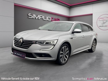 Renault talisman estate blue dci 160 edc intens occasion simplicicar meaux simplicicar simplicibike france