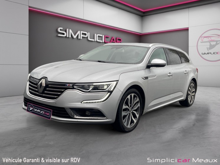 Renault talisman estate blue dci 160 edc intens occasion simplicicar meaux simplicicar simplicibike france