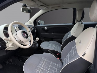 Fiat 500c serie 6 1.2 69 ch lounge toit ouvrant radar stationnement ar bluetooth garantie 12 mois occasion simplicicar...