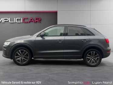 Audi q3 q3 2.0 tdi 120 ch midnight series s-line - faible kms - toit ouvrant panoramique - caméra de recul - garantie 12...
