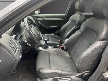 Audi q3 q3 2.0 tdi 120 ch midnight series s-line - faible kms - toit ouvrant panoramique - caméra de recul - garantie 12...