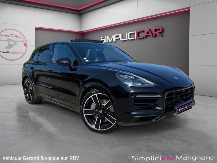 Porsche cayenne s 2,9 v6 440 ch tiptronic suivi porsche complet - chrono - pdls - sport plus - pse - toit ouvrant - garantie...