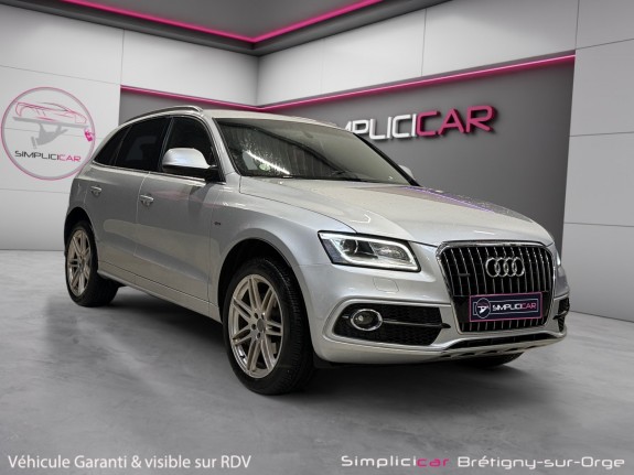 Audi q5 2.0 tdi 150ch quattro s line - 2ème main - radar av/ar - carplay - garantie 12 mois occasion simplicicar...