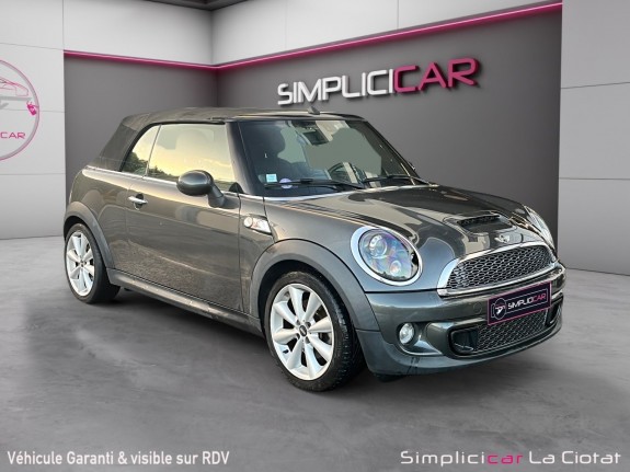 Mini cooper s ii cabriolet 1.6 184 occasion simplicicar la ciotat simplicicar simplicibike france
