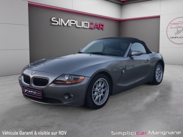 Bmw z4 z4 2.2i roadster radar arrière, capote électrique, sièges chauffants garantie 12 mois occasion simplicicar...